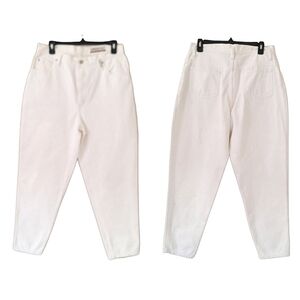 Sasson Vintage White High Waist Classic‎ Five Pocket Jeans